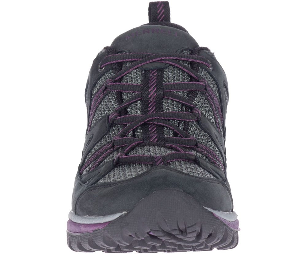 Merrell Vandresko Dame - Siren Sport 3 Waterproof Wide Width - Sort - PUR294831
